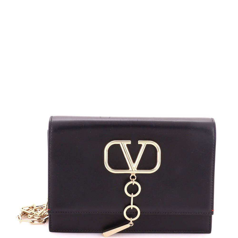 Valentino Garavani Small VCase Shoulder Bag Leather